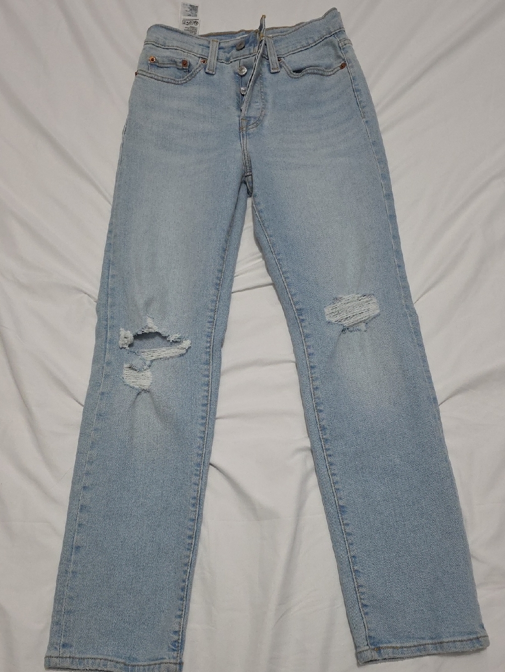 Levi Wedgie Straight Size 25 Womens